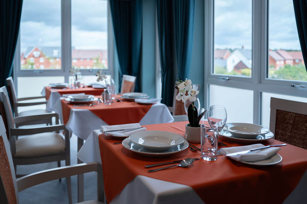 Yarnley Dementia Dining Area