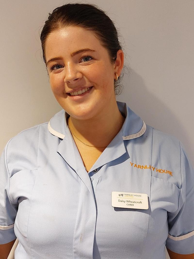 Daisy one of our care assistants