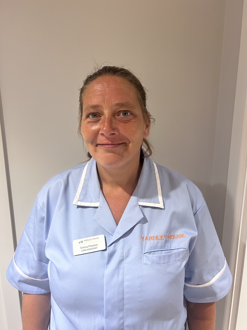 emma preston one of our care assistants