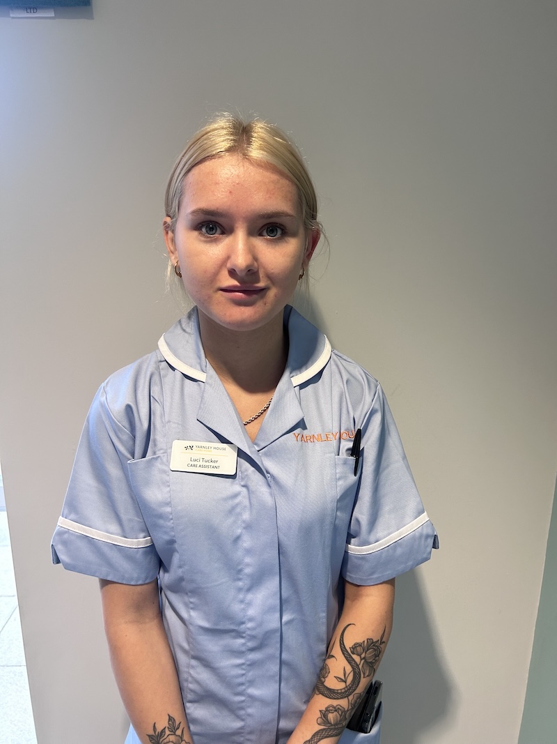 Luci Tucker one of our carers