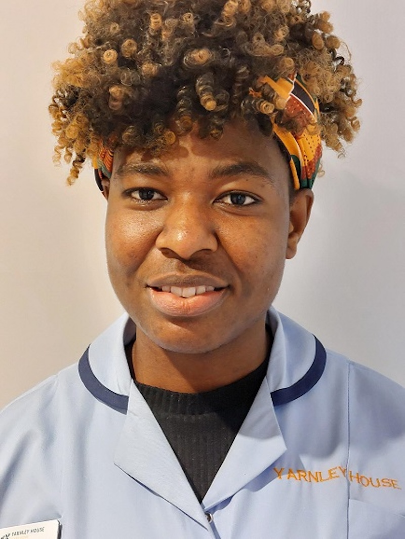 one of our senior care assistants