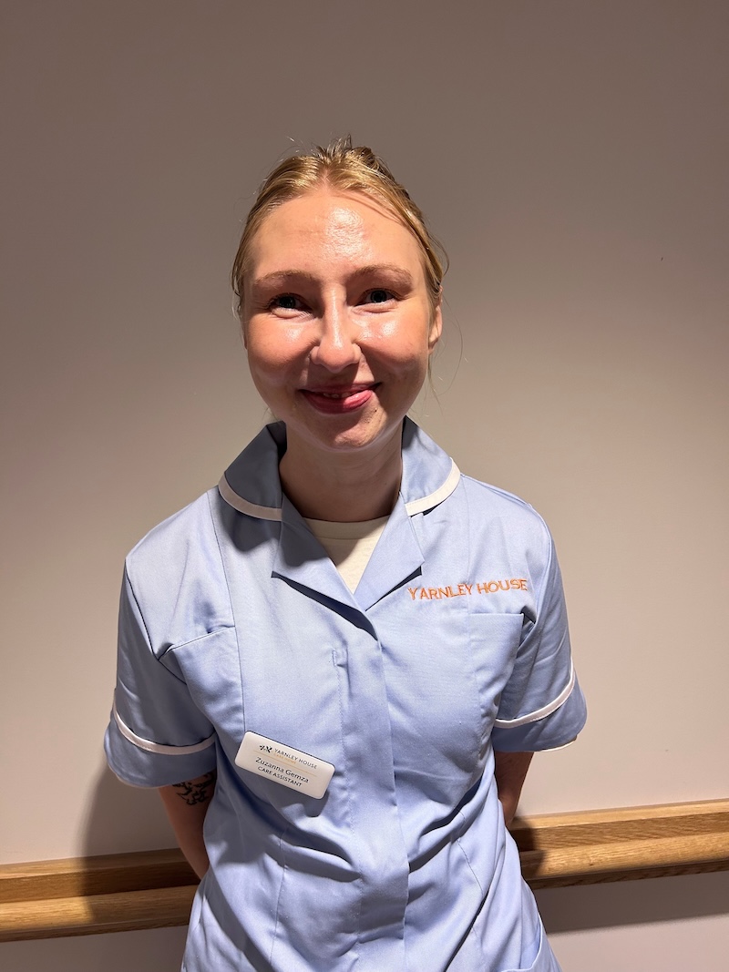 Zuzanna one of our carers