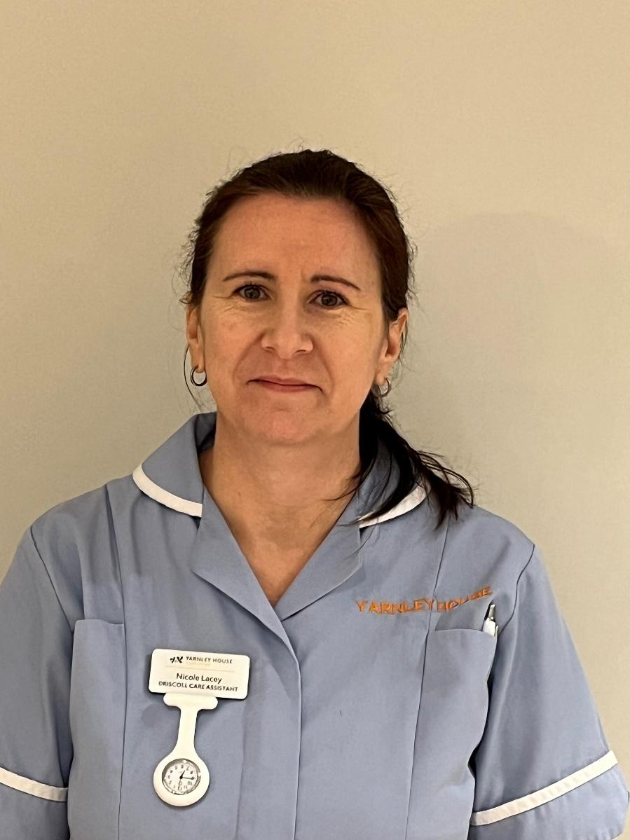 Nicole one of our care assistants