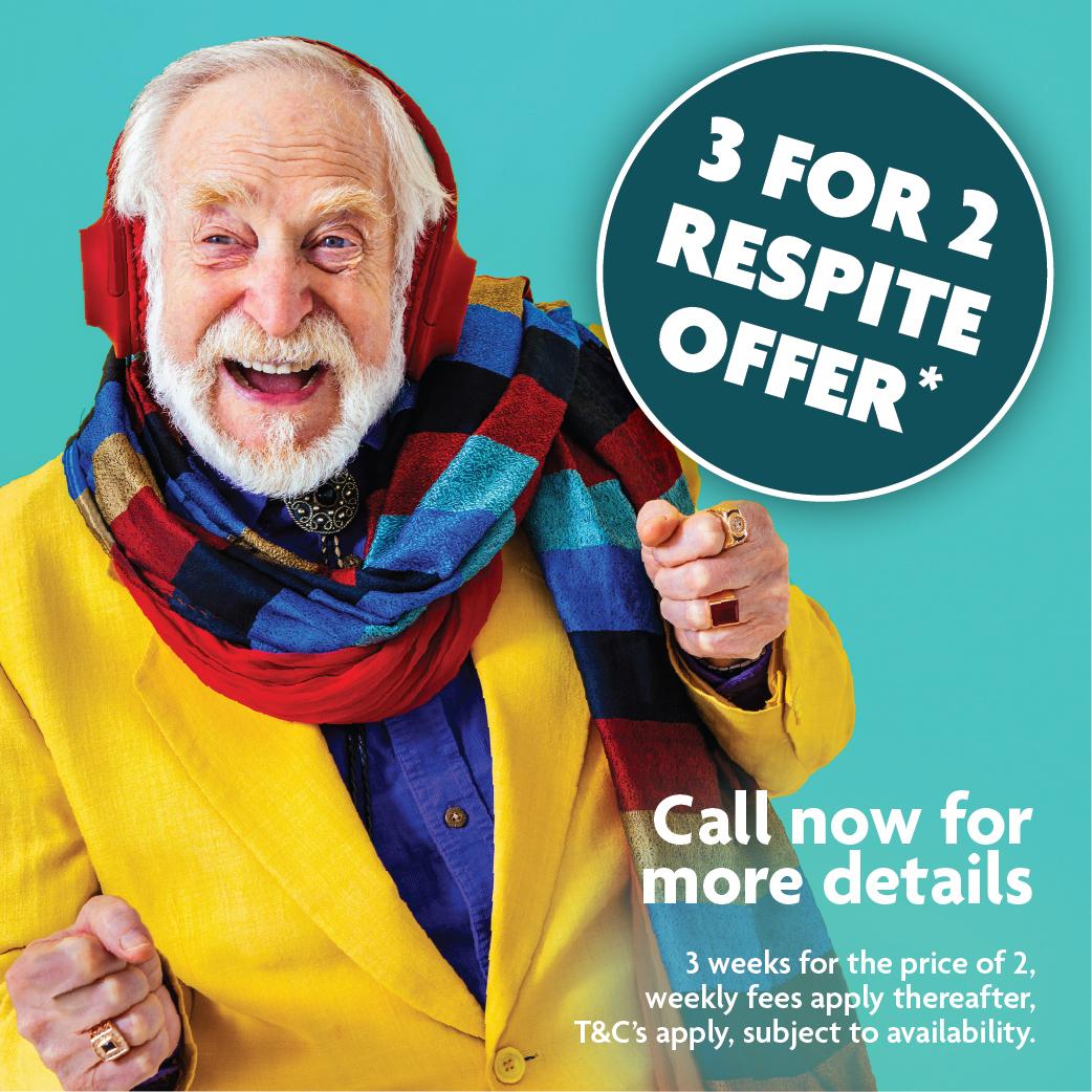 3 for 2 respite care