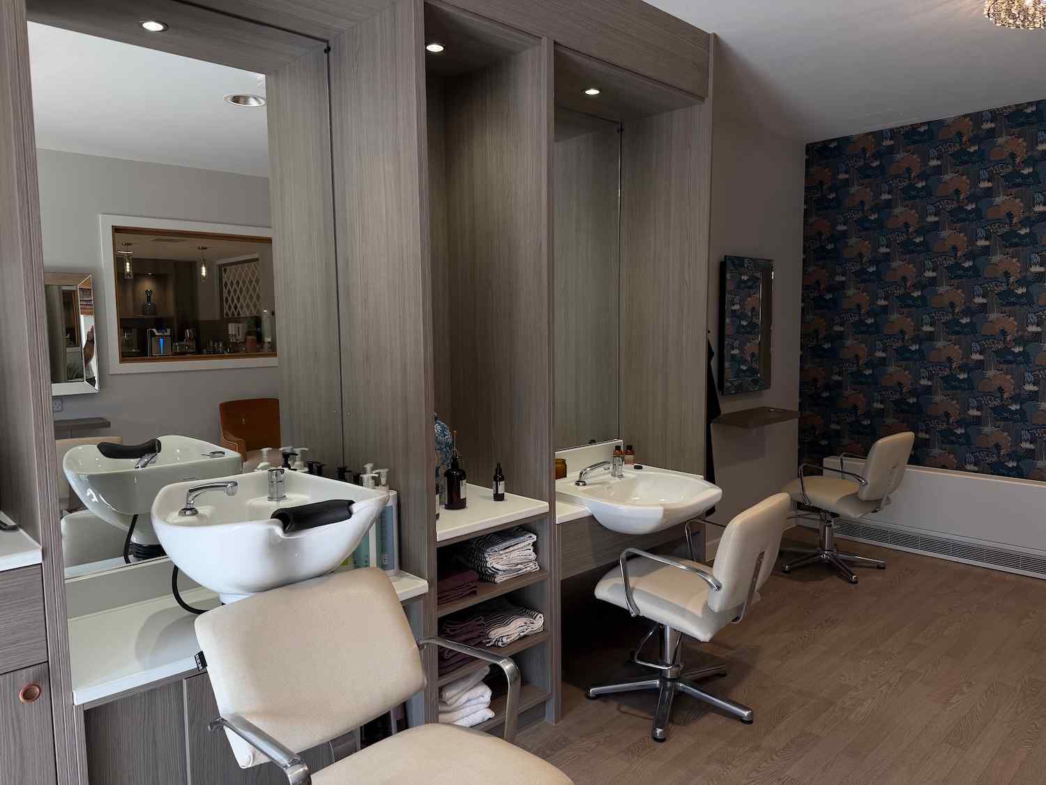 sinks and wash basins in our hair salon